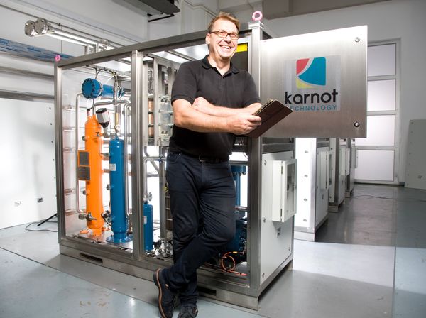 Stuart Cox, Founder and CEO of Karnot Energy Solutions