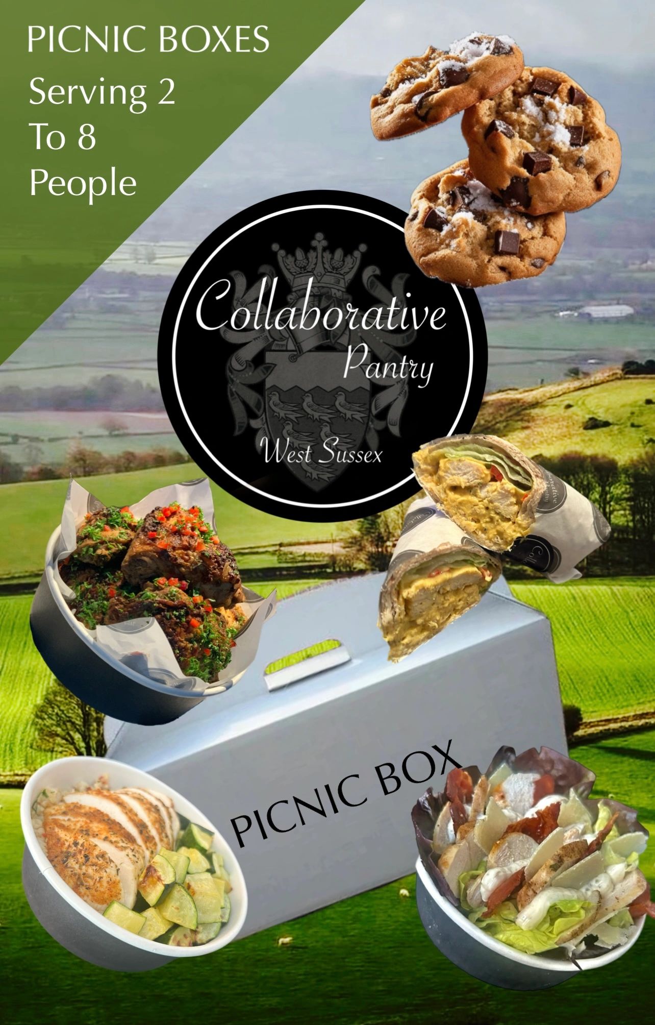 INTRODUCING OUR PICNIC HAMPERS & GRAZING PLATTERS
