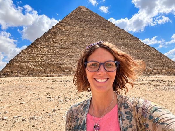 Giza pyramid in Egypt