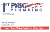 First Priority Plumbing Service
