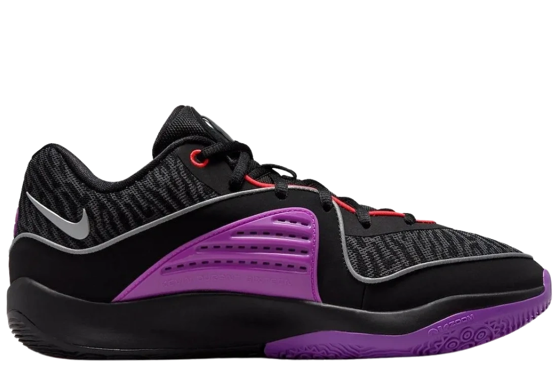 kd Nike Performance KD16 - Basketball shoes - black/metallic