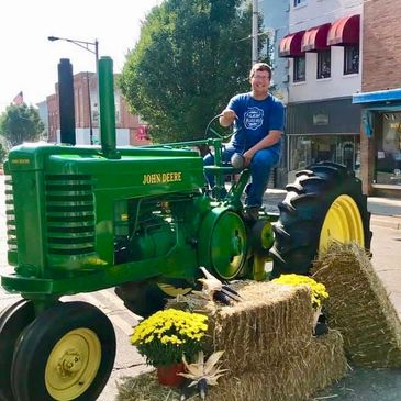 Antique and Late Model equipment for sale. Pictured is a sold John Deere model G 