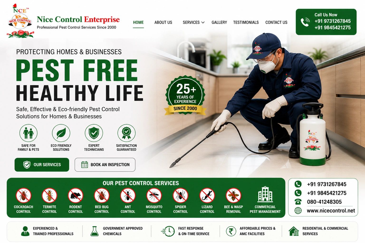 Our Pest Control Gallery

Welcome to the Nice Control Enterprise Gallery. 