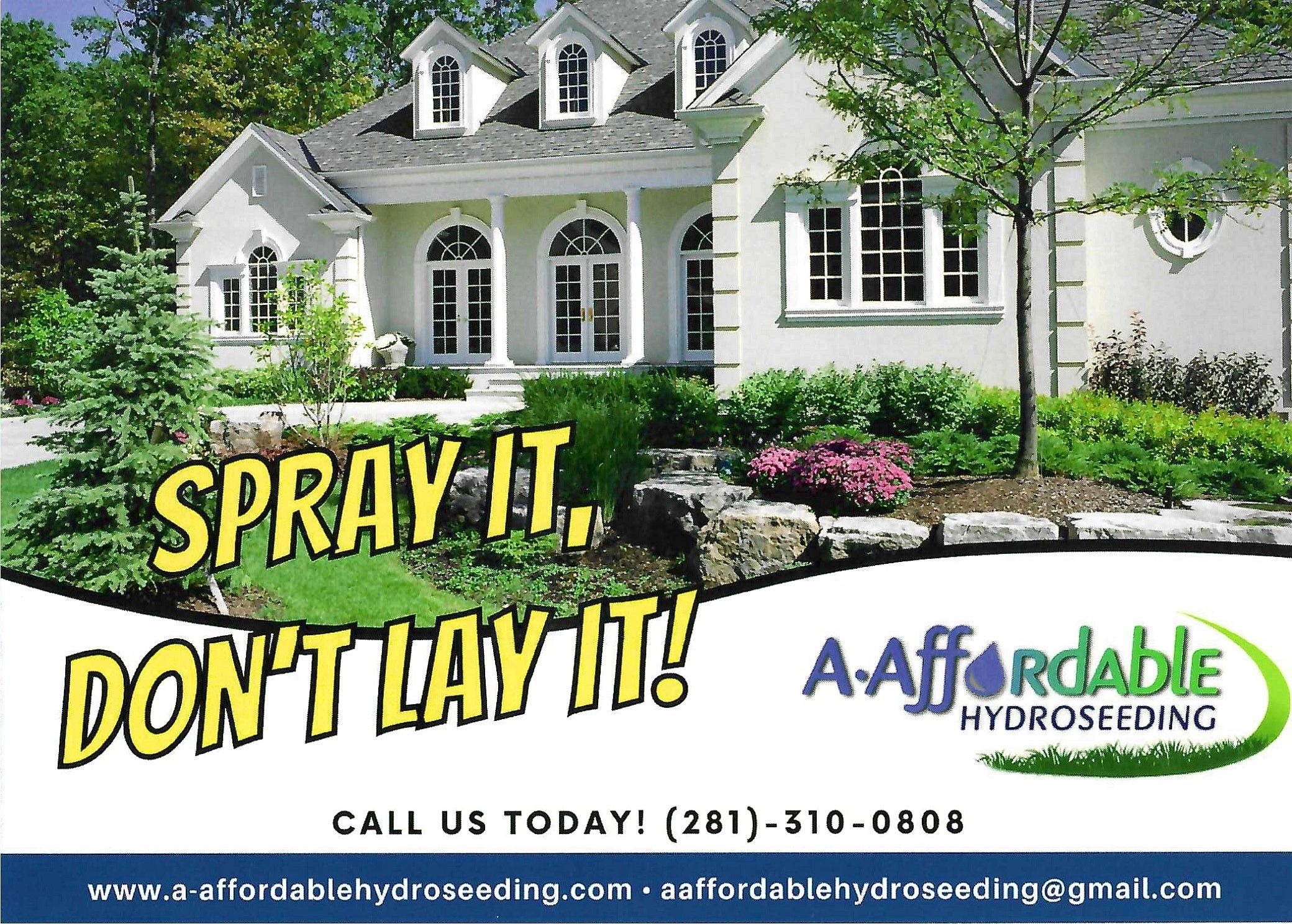 Hydroseeding, Hydromulching & Erosion Control Services in Houston ...