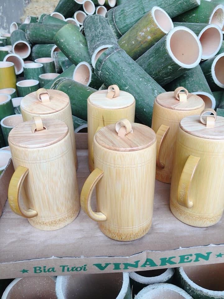 PRODUCTION PROCESS OF BAMBOO CUPS/MUGS