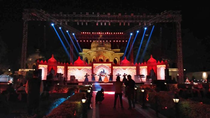 Artist Performance on Stage for a Corporate Event. Event  Management Company Delhi NCR