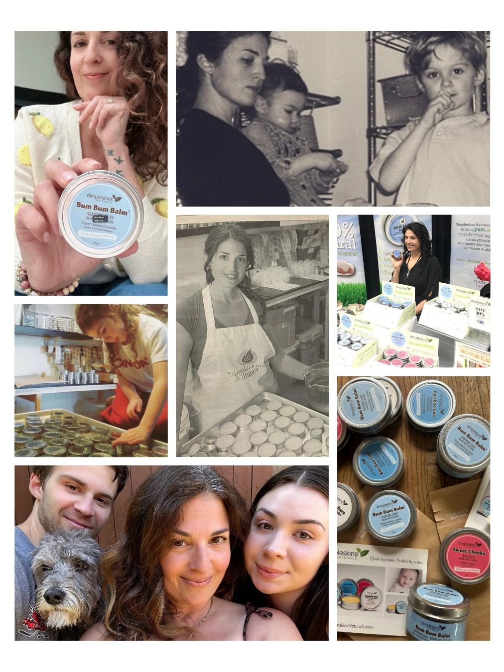 The story of how a Canadian mom created Dimpleskins Naturals baby products