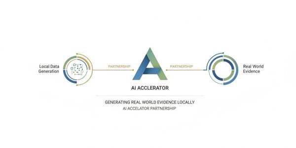 AI Accelerator partnership linking local data generation to real world evidence.