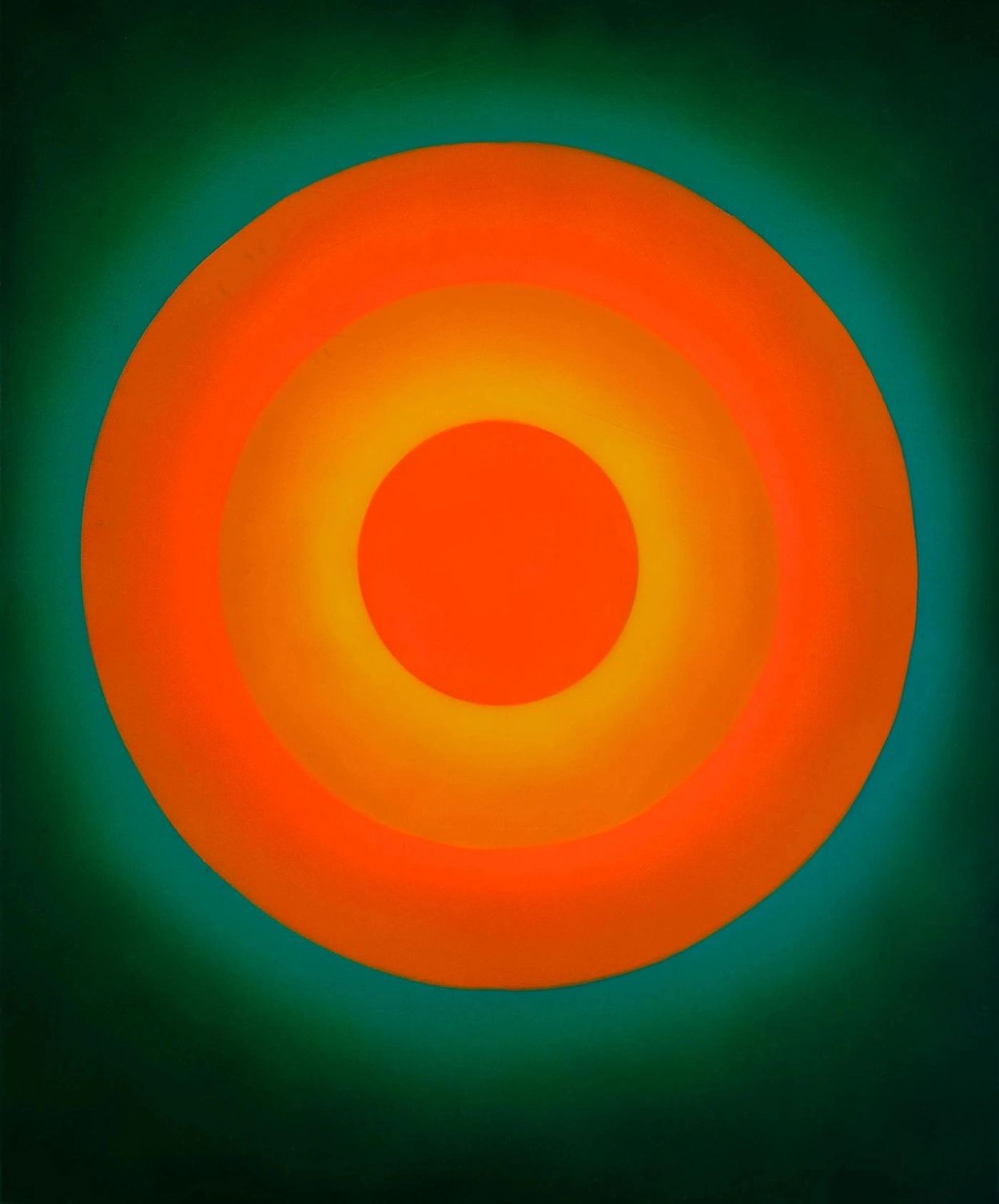 Cuadro Vino Blanco de Alejandro Lucadamo. Pigmentos sobre lienzo natural. Colección Privada.
