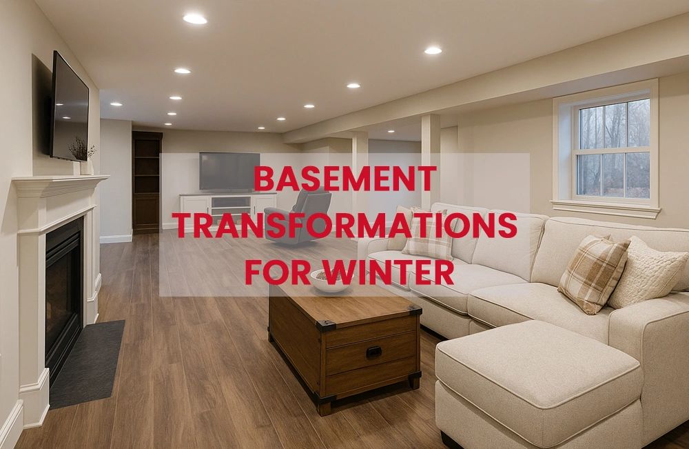 Basement Transformations for Winter: Warm, Functional Space