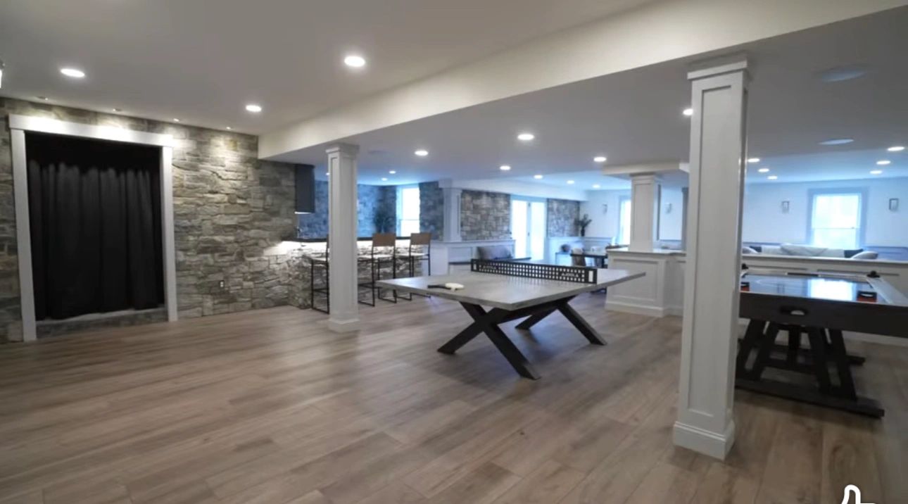 Basement remodeling Pembroke, MA