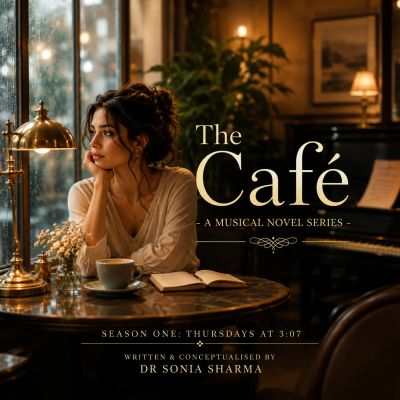 The Café - A Musical Novel Series by Dr Sonia Sharma presented by Trendshift English