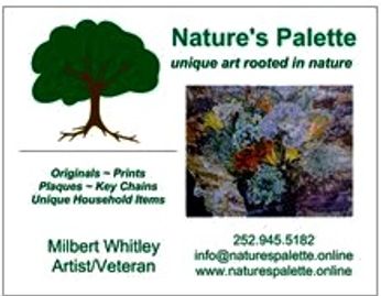 Nature's Palette Business Card