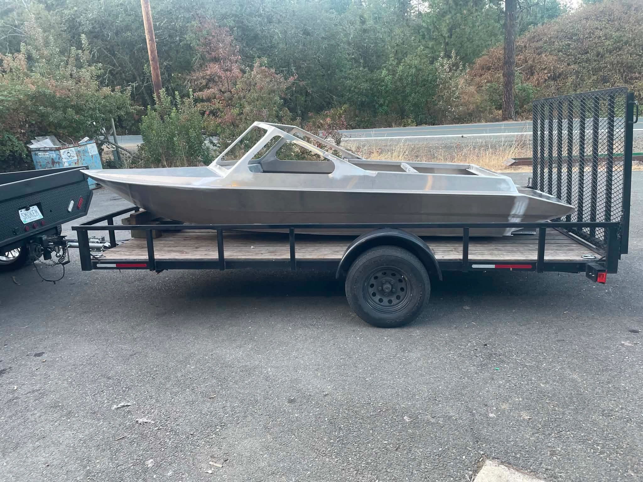 Sitka Engineering Jet Boat kit welded by Broadside Boats