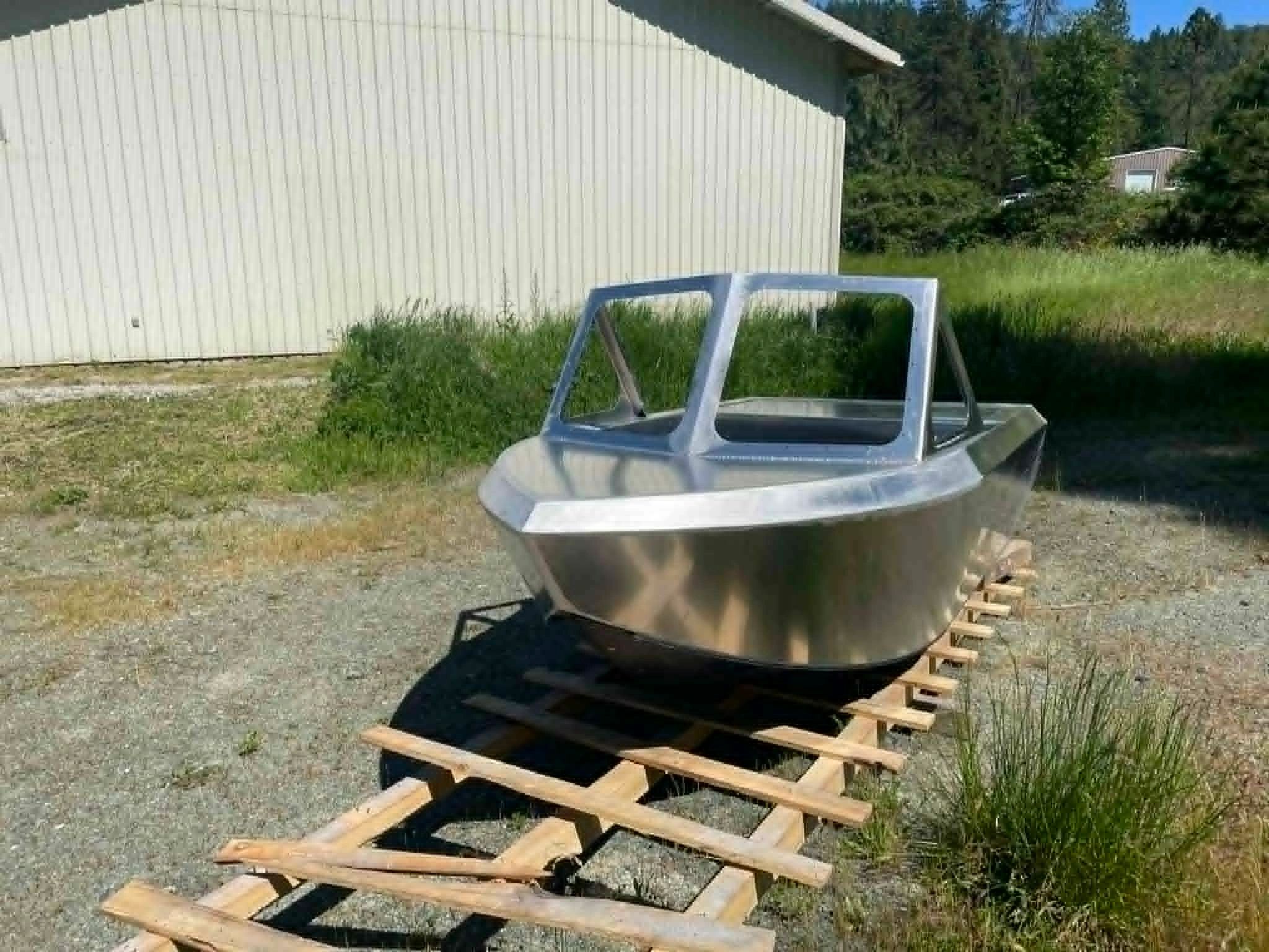 Jet Stream 12-foot Buccaneer jet boat welded by Broadside Boats