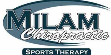 Logo of Milam Chiropractic with Sports Therapy.