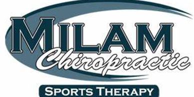 Logo of Milam Chiropractic with Sports Therapy.