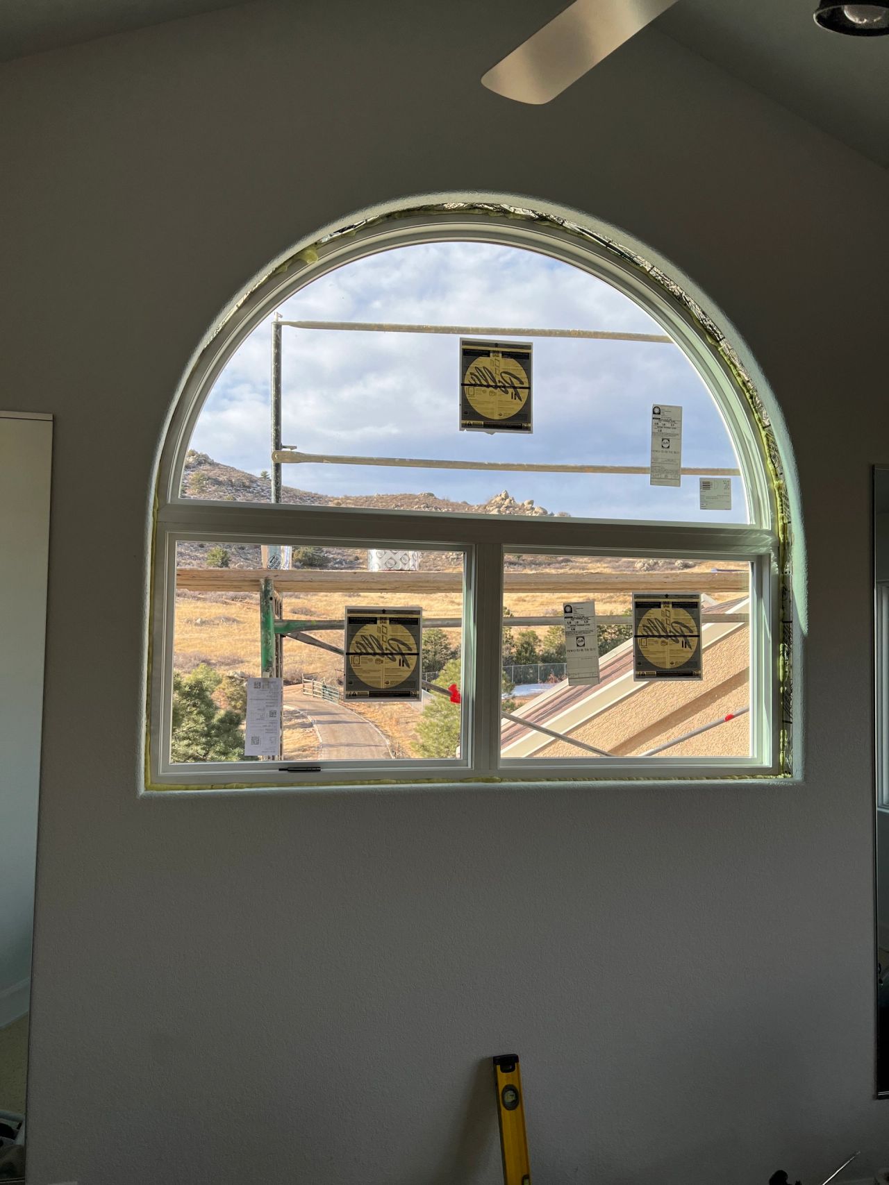 Completed residential window and door installation 1