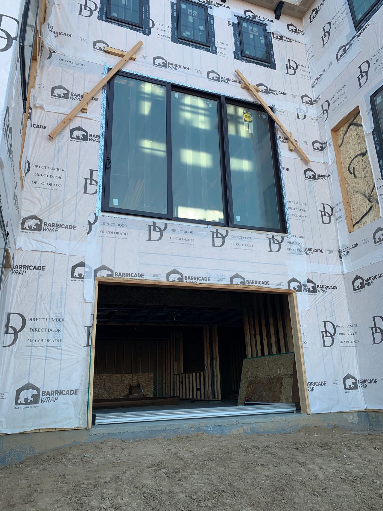 Completed residential window and door installation 3