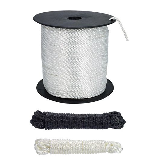 Flagpole Halyard Nylon 5/16 in. White Standard Per Foot