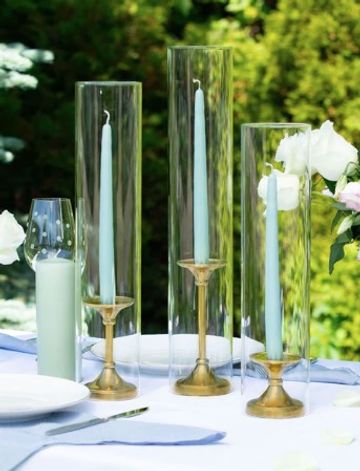 BSD National Supplies Round Candle Centerpiece and Flower Holder