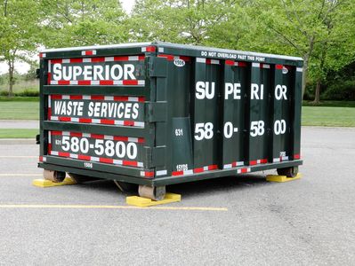 5 Cubic Yards Roll-Off Dumpster Container