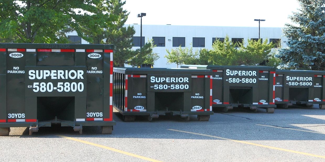 Superior's Commercial Dumpster Service Sizes