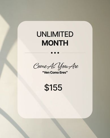 Pricing sign for an unlimited month subscription at $155.