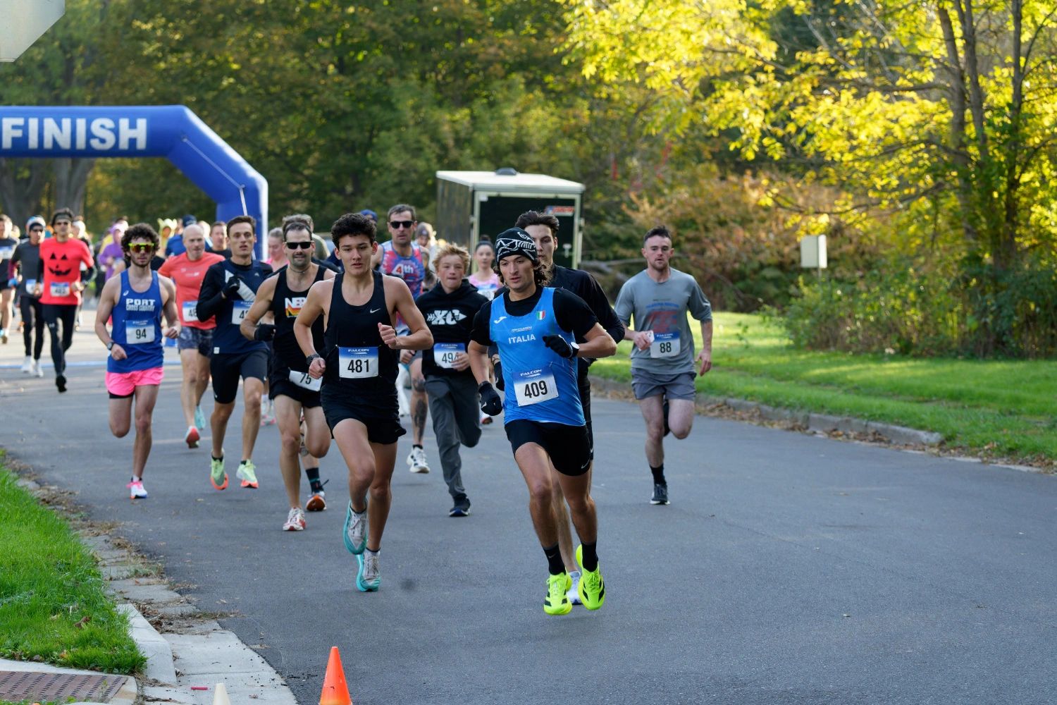 The gun goes off at the 2025 OctoberFast!