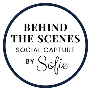 behind the scenes social capture by sofie
