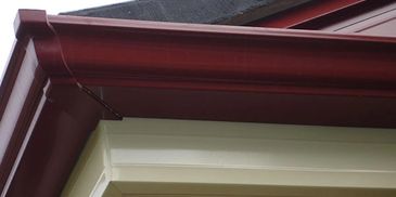 aluminium guttering and fascia cover