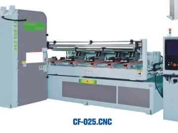 CNC woodworking machine CF-025 with control panel.