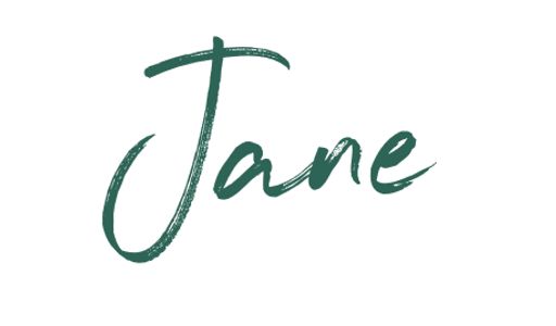 Jane typhography