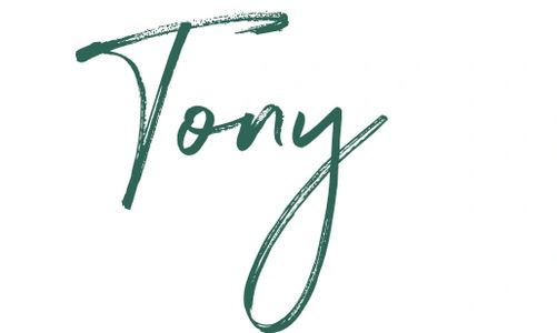 Tony typography