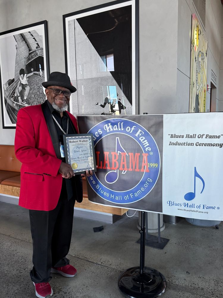 Bobby BlackHat inducted into the International Blues Hall of Fame.