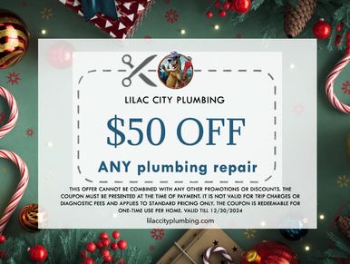 Offer:  $50 off any service