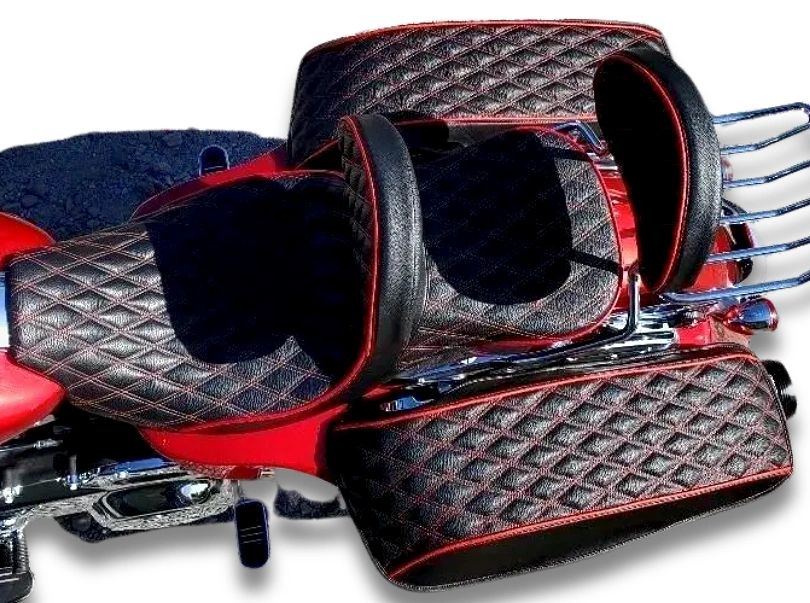 ALL BAGGER/TOURING SADDLE BAG LID COVERS