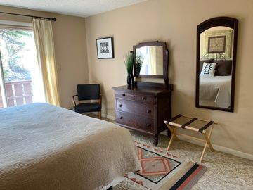 dresser in the master bedroom
