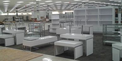 store fixture installation