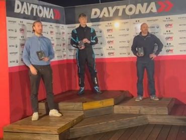 Spencer 1st in a DMAX sprint at Daytona Sandown Park.