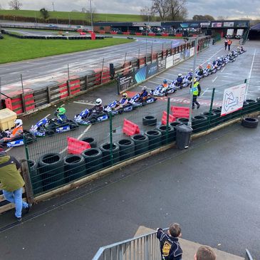 Spencer and Dexter Roest FAT kart League assessment Whilton Mill