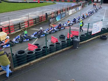 Spencer Roest at Whilton Mill go kart track