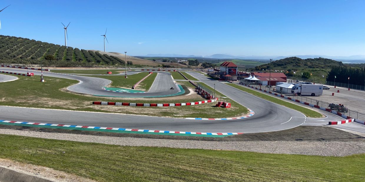 Spencer Roest and Dexter Roest KartingCampillos Spain. The biggest track in Southern Spain