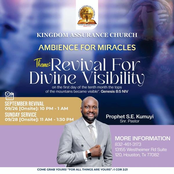 KAC September 2025 Last Friday Revival Flyer