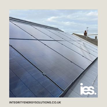 Solar Panels, On Roof Install, Integrity Energy Solutions, Northumberland, North East Renewables 
