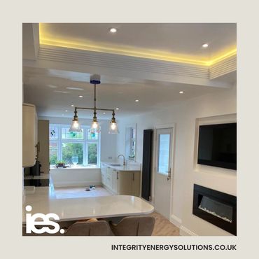 Indoor Lighting Design, Electrical Contractor, Integrity Energy Solutions, North East Renewables 