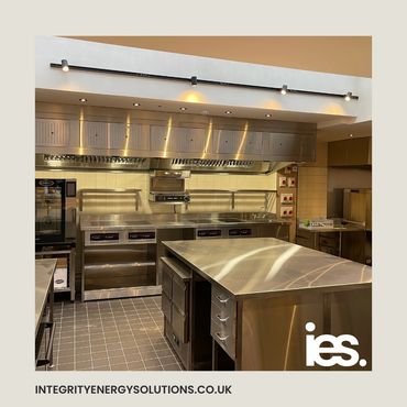 Indoor Lighting Design, Kitchen Fit, Commercial, Integrity Energy Solutions. Electrical Contractors 
