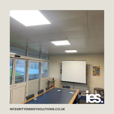 Indoor Lighting Design, Commercial, Integrity Energy Solutions, Electrical Contractor, North East 