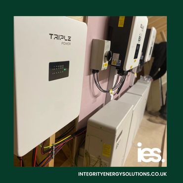 SolaX Power Batteries and Inverter, Solar Install, Integrity Energy Solutions, Renewable Energy 