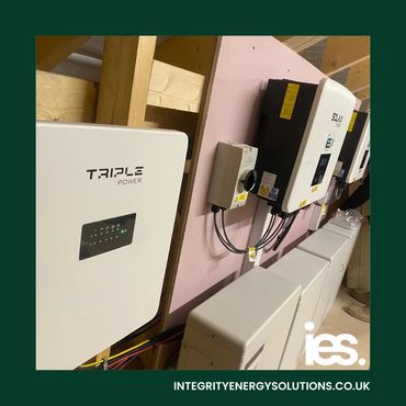 SolaX Install, Batteries and Inverter, Integrity Energy Solutions, North East Renewable Contractors 
